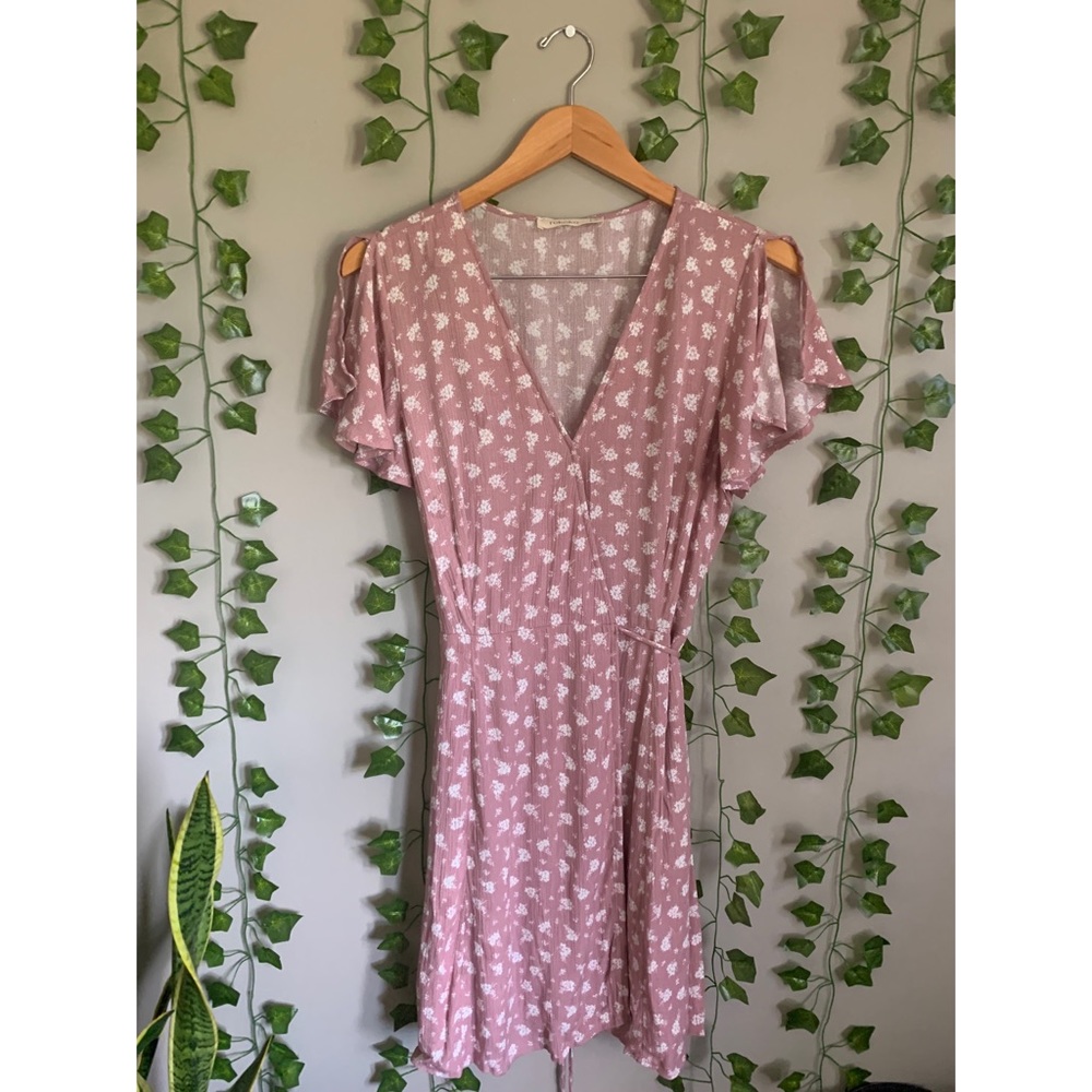 Bohme Pink Floral Dress